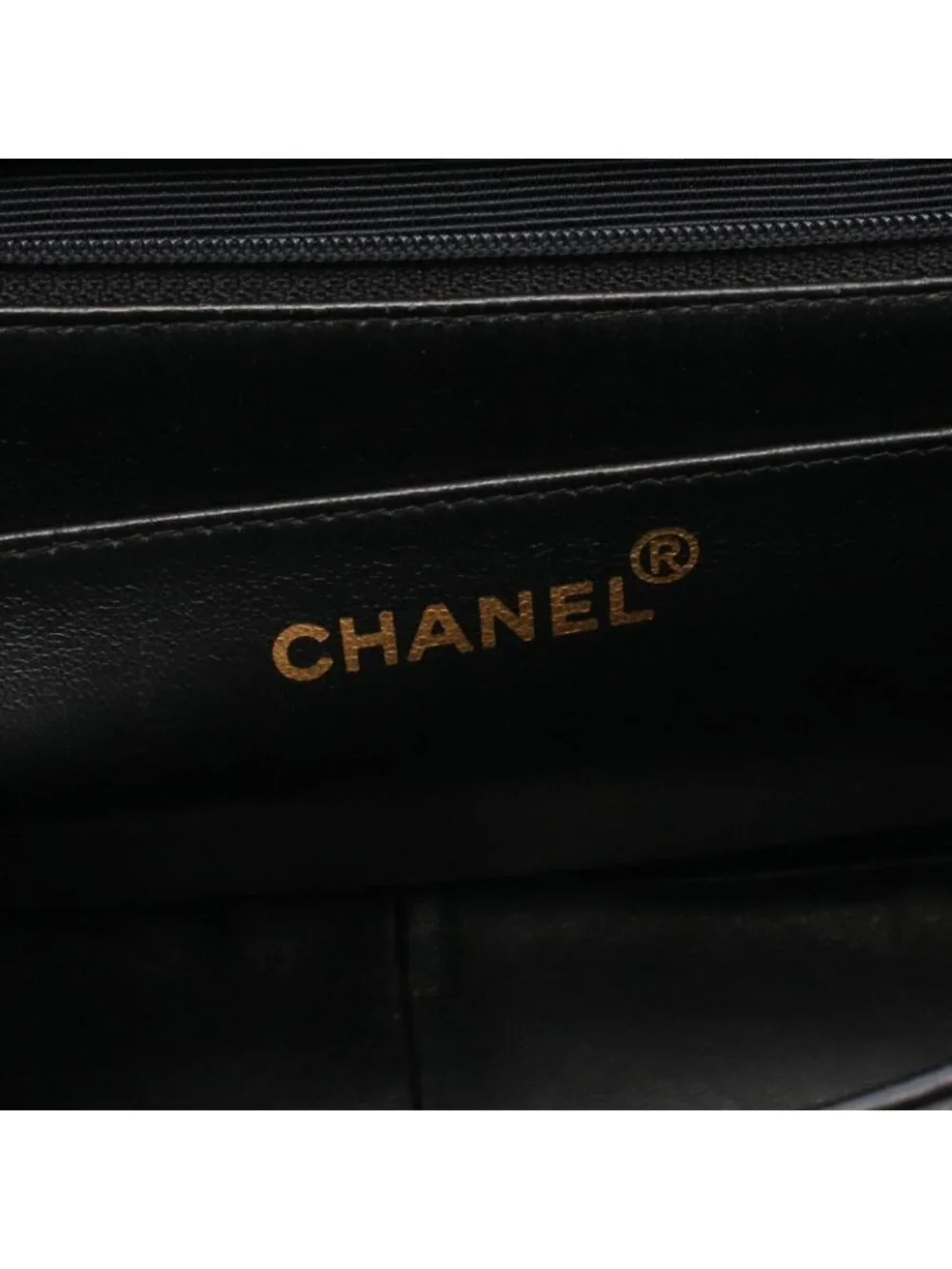 Chanel Shoulder Bag Maxi Quilted 30 Single Flap Black Lambskin Chain